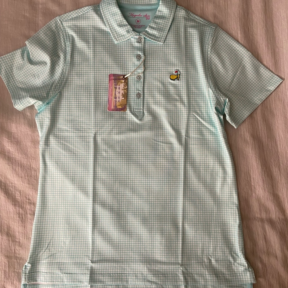 Magnolia Lane Tech - Polo (Seafoam Green)